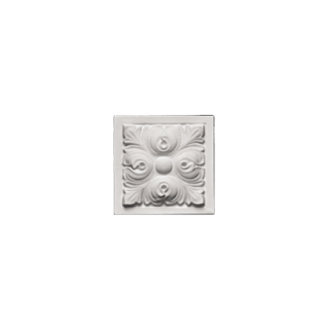 Dekoratiivelement Europlast 1.54.002 (9,6×9,6×3 cm)