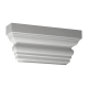 Капитель пилястры Europlast 1.21.004 (40×7,5×18 cm)